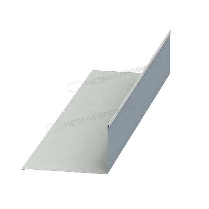 Планка примыкания нижняя 250х122х2000 (ECOSTEEL_MA-01-Сосна-0.5)